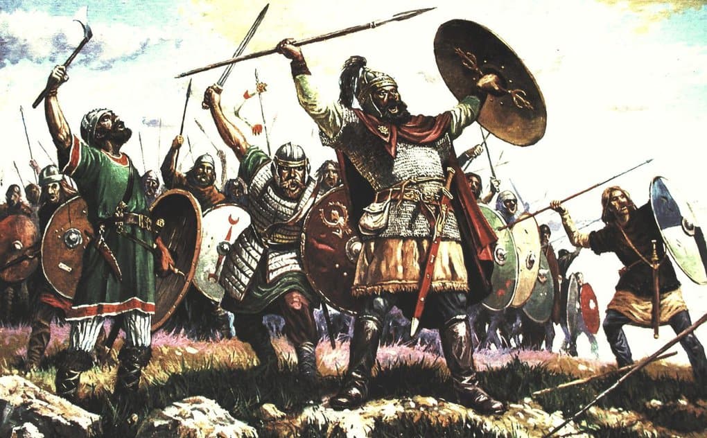 10 barbarian tribes that the Romans fought against