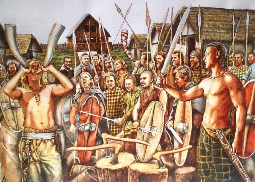 10 barbarian tribes that the Romans fought against