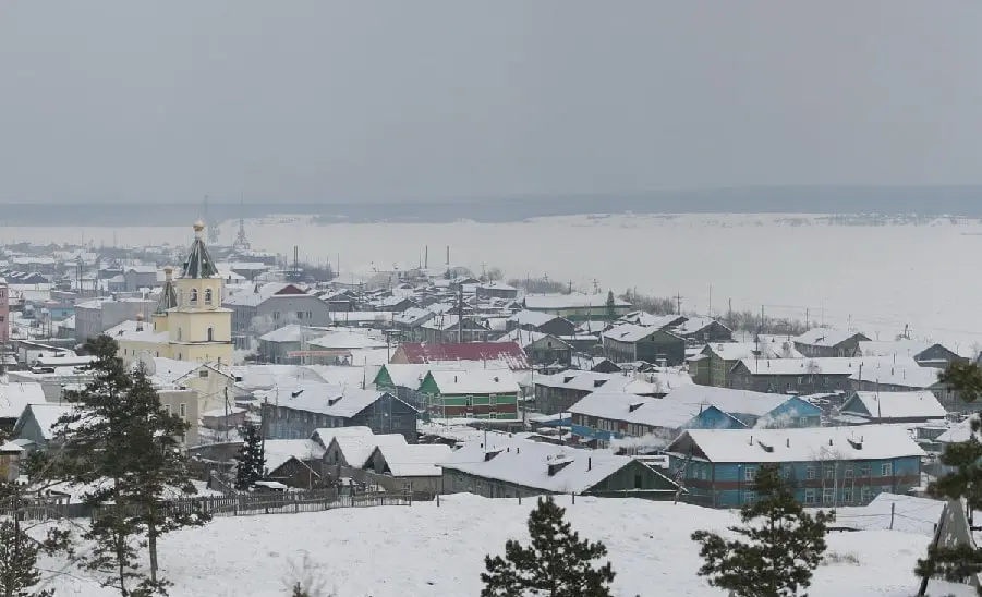 10 cities in Russia where the lowest temperatures were recorded