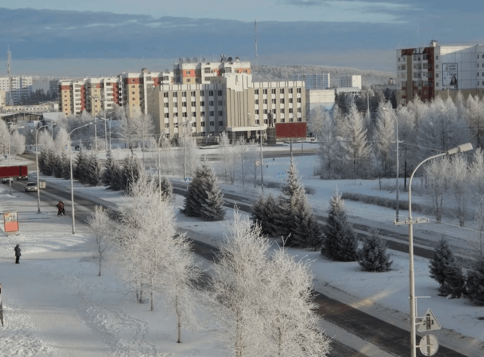 10 cities in Russia where the lowest temperatures were recorded