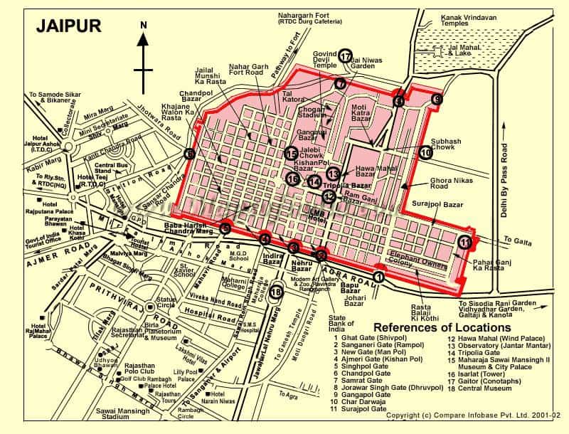 10 cities in the world, the layout of which has a special meaning