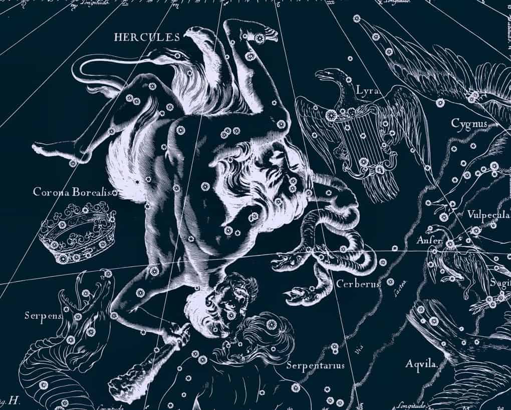 10 constellations named after the heroes of ancient myths