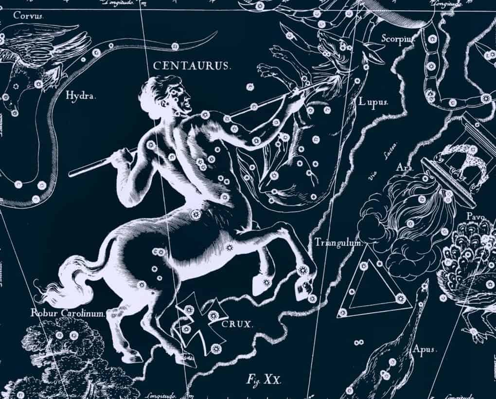 10 constellations named after the heroes of ancient myths