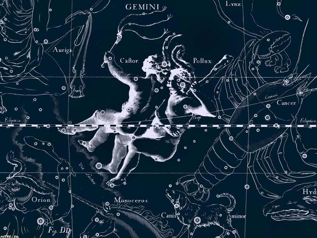 10 constellations named after the heroes of ancient myths