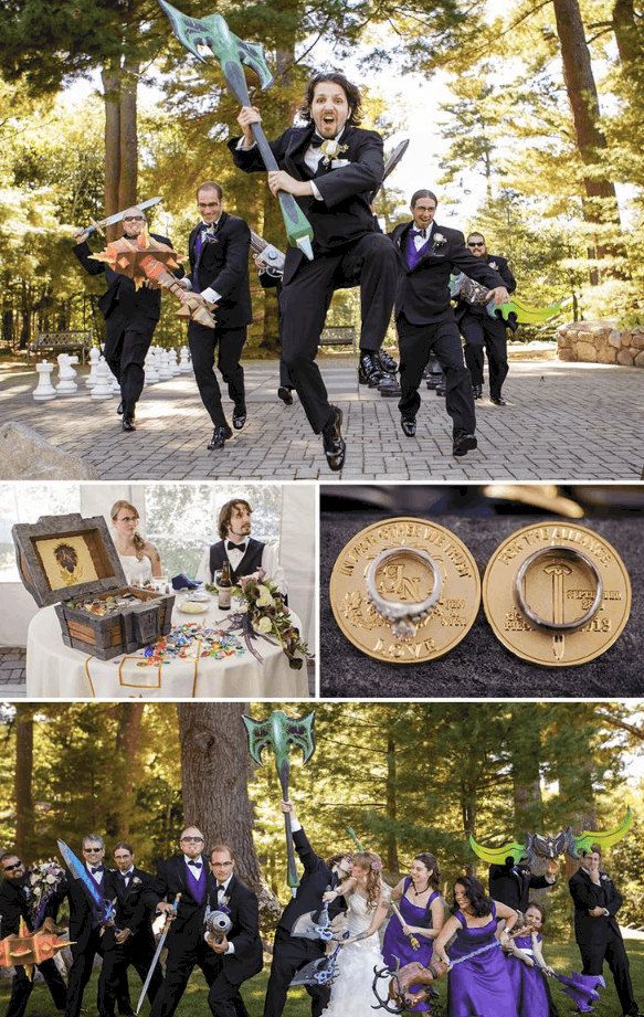 10 coolest themed weddings