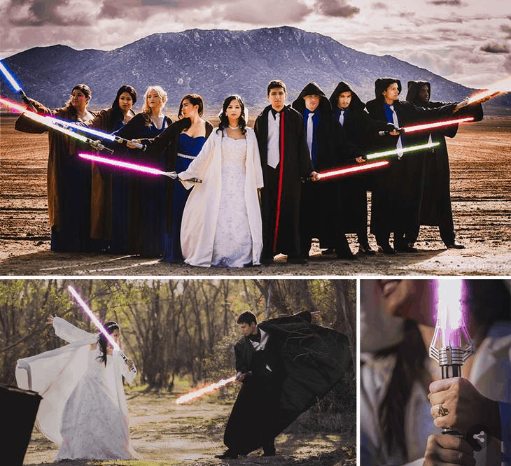 10 coolest themed weddings