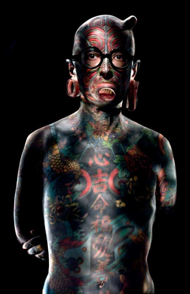 10 most tattooed people on the planet