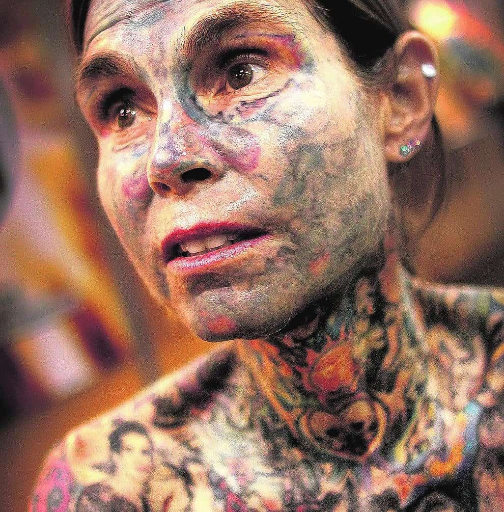 10 most tattooed people on the planet