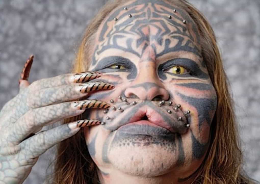 10 most tattooed people on the planet