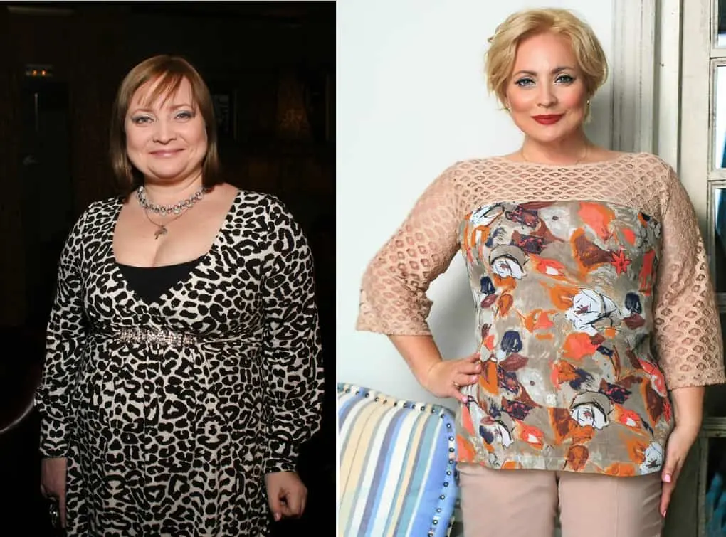 10 Russian stars who were able to lose weight