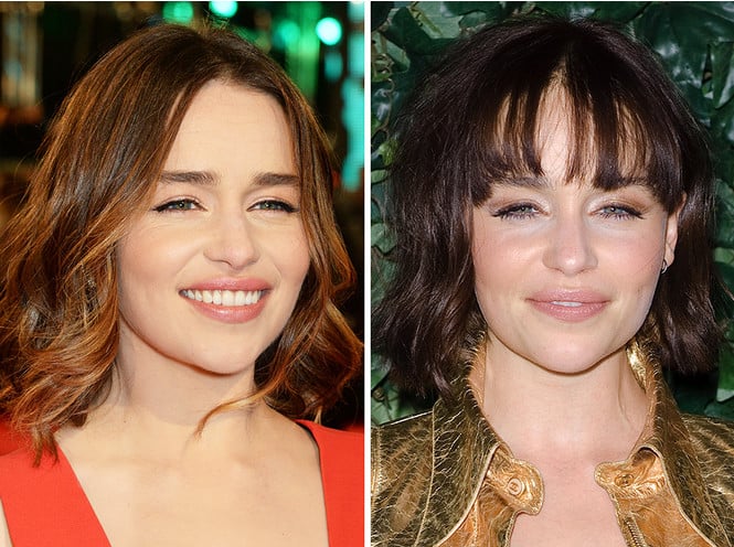 10 stars who cut their bangs in vain