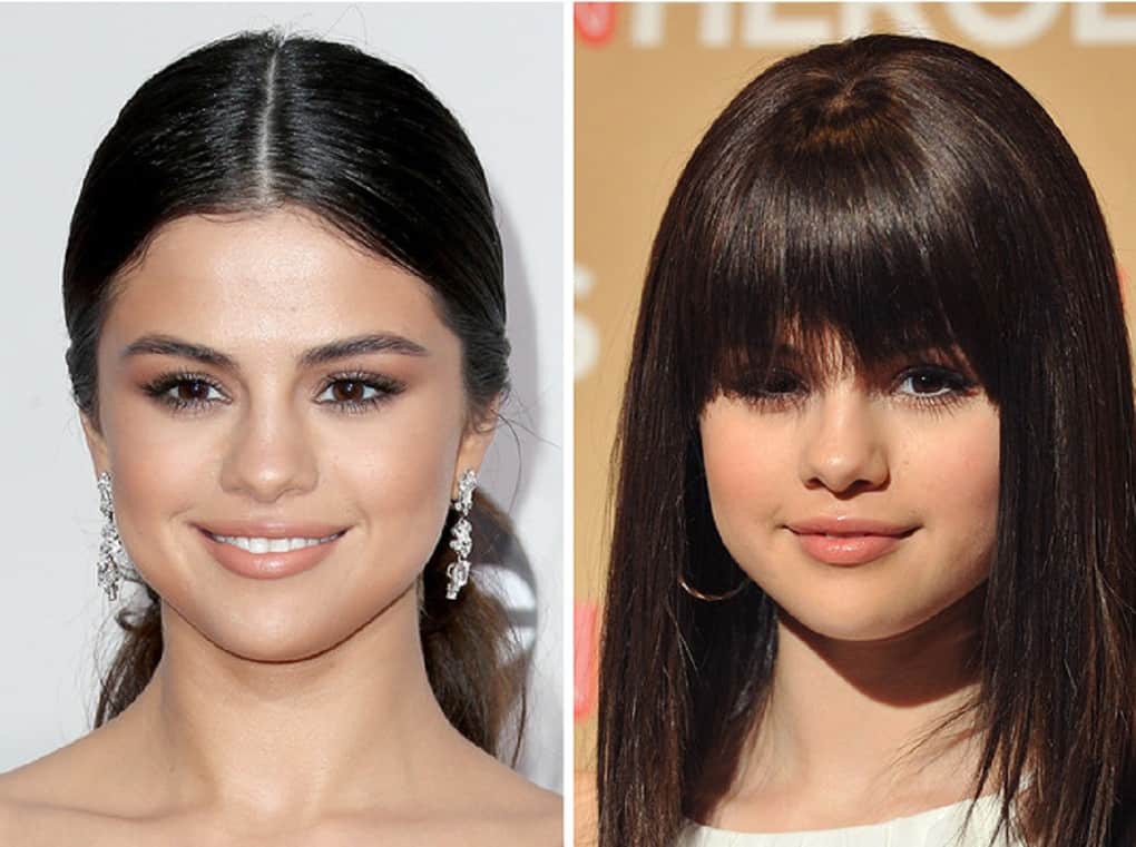 10 stars who cut their bangs in vain