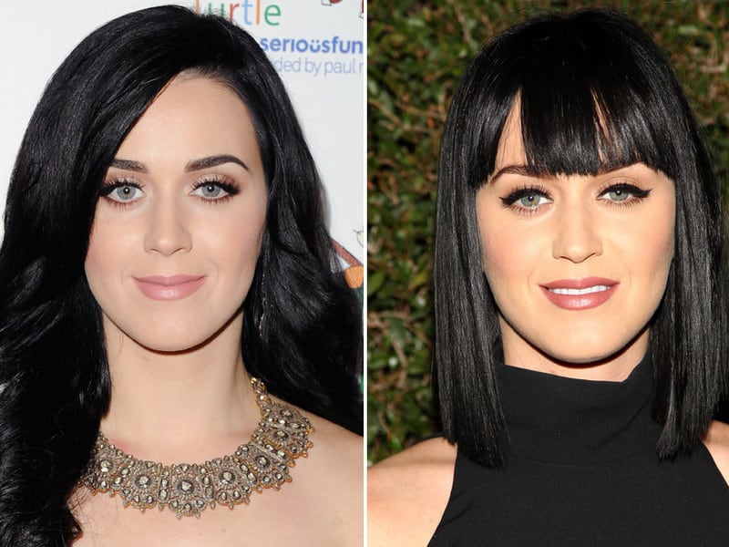 10 stars who cut their bangs in vain