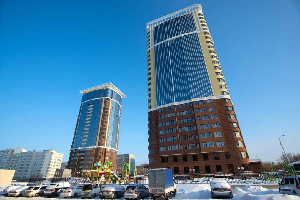 10 tallest buildings in Novosibirsk