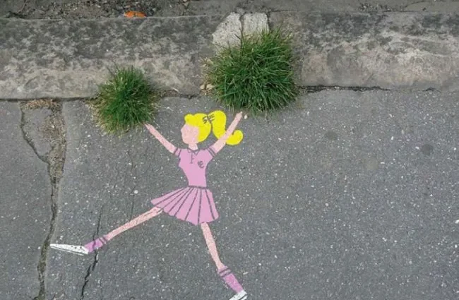 20 amazing moments when street art is in harmony with nature