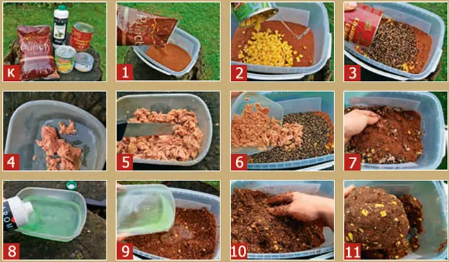 Bait for carp and carp with their own hands, homemade recipes