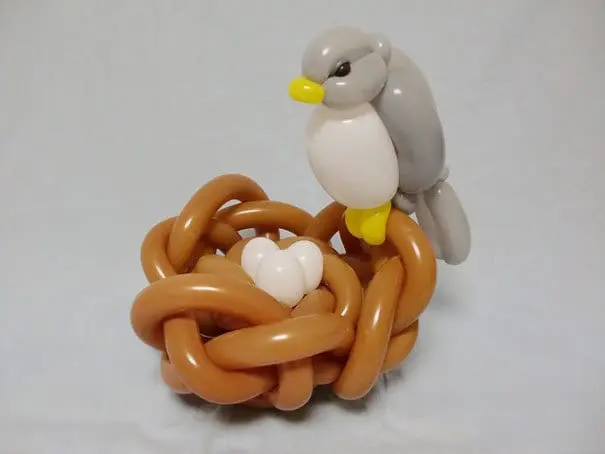 Balloon animals made by Japanese artist (16 photos)