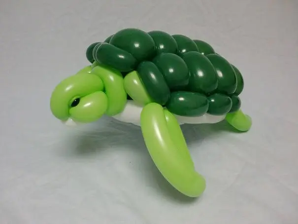 Balloon animals made by Japanese artist (16 photos)