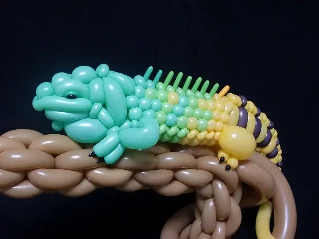 Balloon animals made by Japanese artist (16 photos)