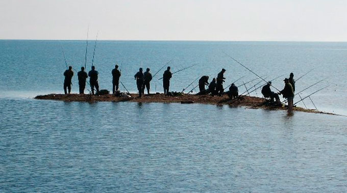 Bearing fishing on the Sea of ​​​​Azov and the Black Sea, tackle for fishing