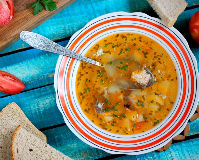 Canned fish soup: delicious recipes with rice, millet