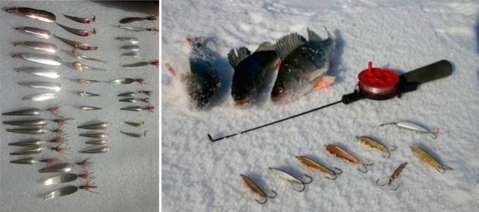 Catchable winter spinners: varieties and fishing techniques, Finnish spinners