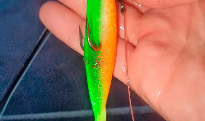 Catching pike on a foam rubber fish. Secrets of foam rubber