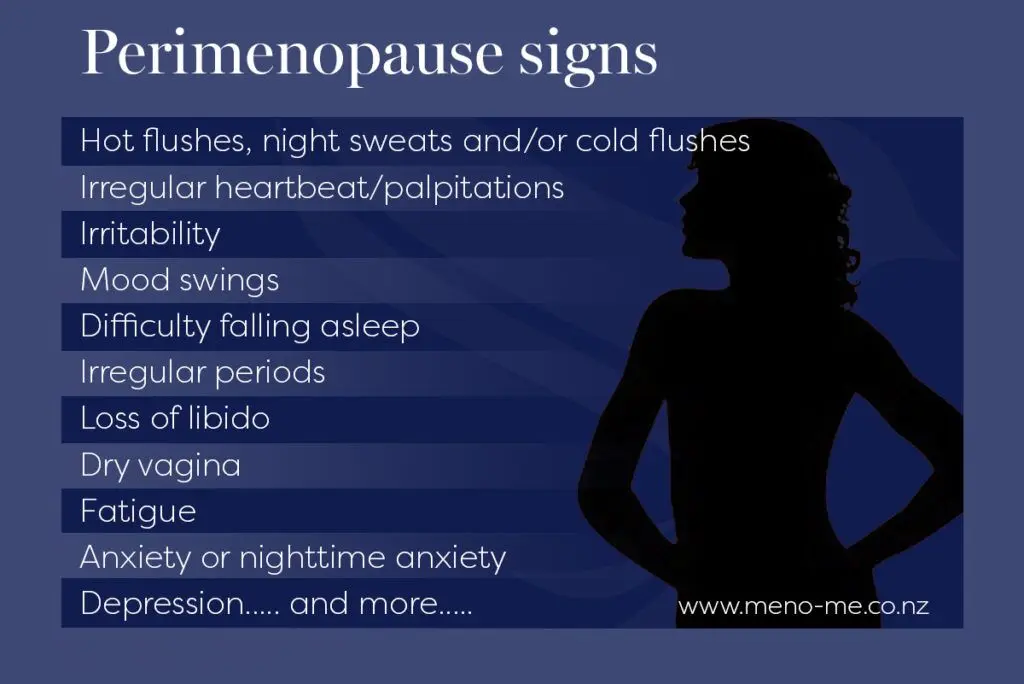Cold, hot, constant fatigue are the only symptoms of menopause?