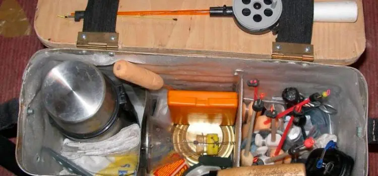 Do-it-yourself fishing box for winter fishing: instructions and drawings