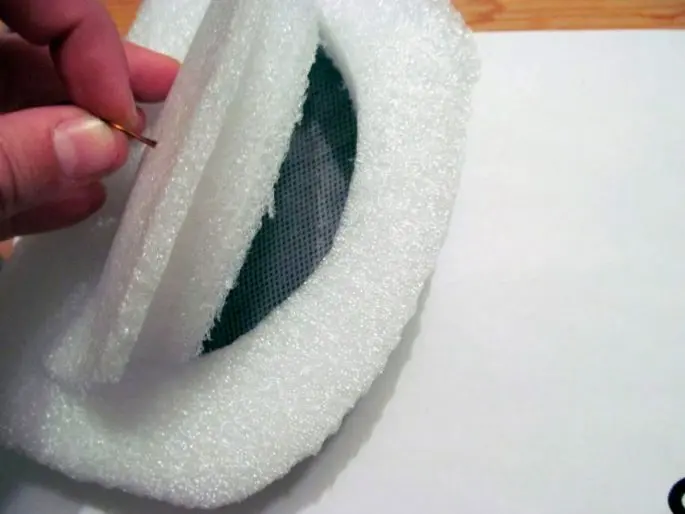 Do-it-yourself moth box for winter fishing: knee-length, foam plastic