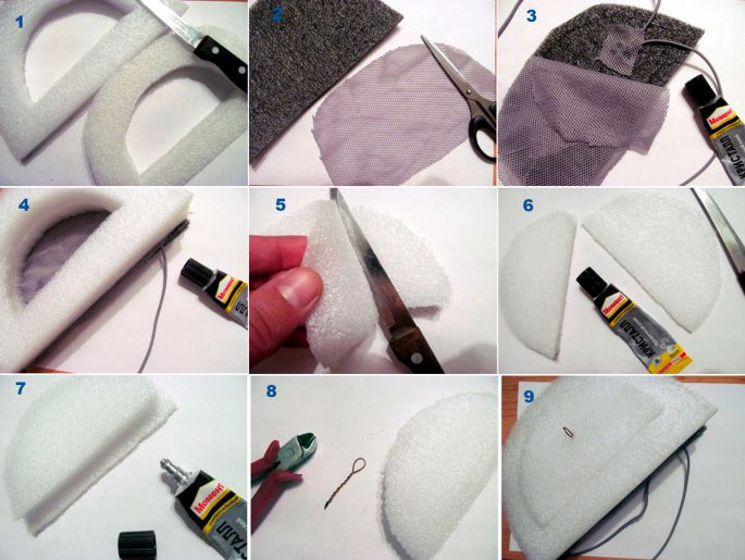 Do-it-yourself moth box for winter fishing: knee-length, foam plastic