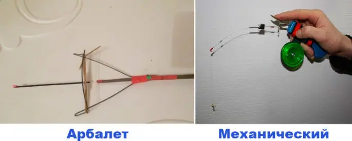 Do-it-yourself nod for a winter fishing rod, photo and video examples