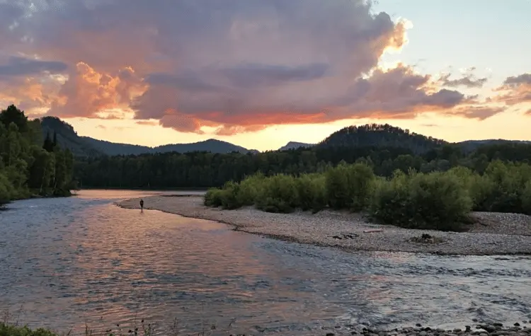 Fishing in Altai