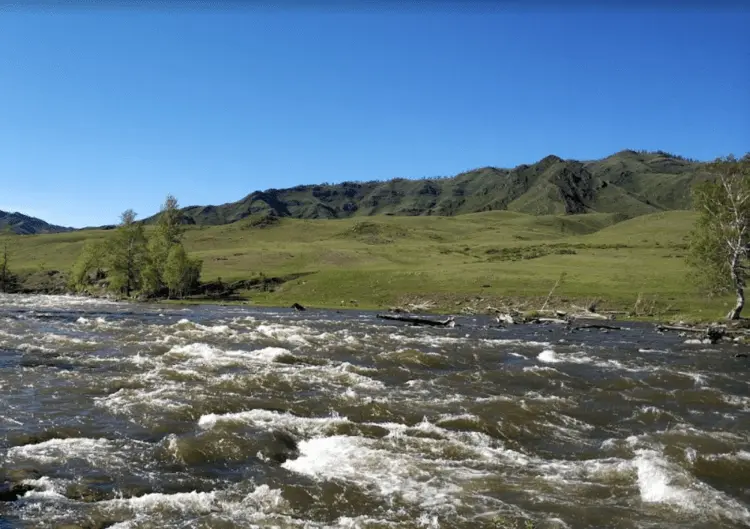 Fishing in Altai