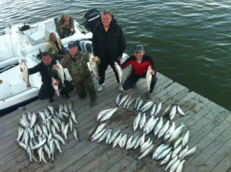 Fishing in Astrakhan in October