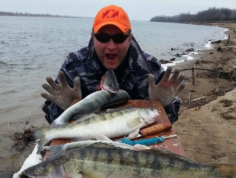 Fishing in Astrakhan in October