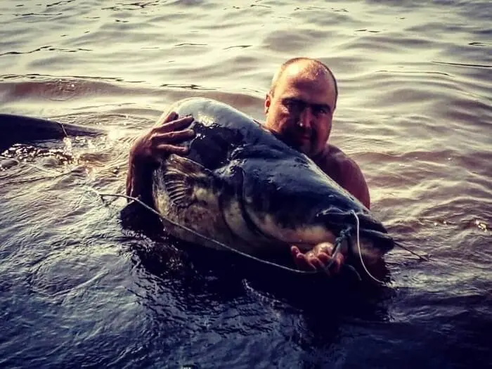 Fishing in the Karaganda region