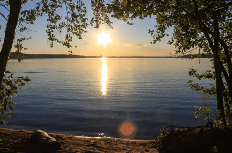 Fishing in the Leningrad region