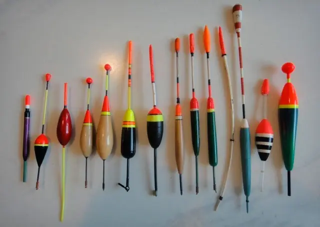 Floats for fishing - types, classification according to fishing conditions