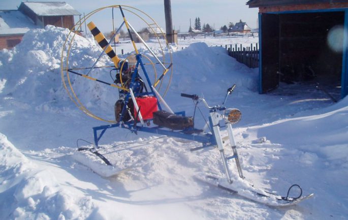 Homemade snowmobile: technical specifications, how to do it yourself