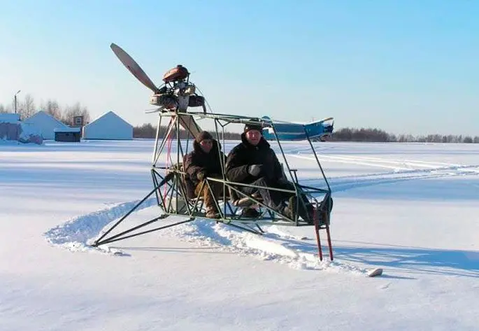 Homemade snowmobile: technical specifications, how to do it yourself