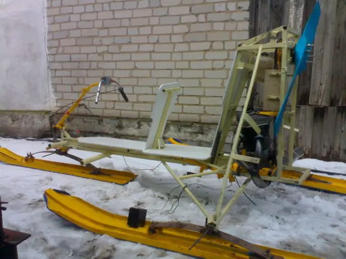 Homemade snowmobile: technical specifications, how to do it yourself