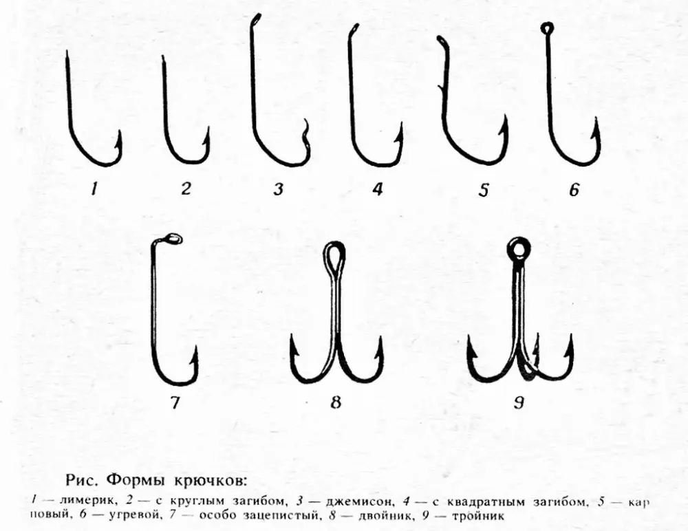 Hooks for pike: types and features, sizes, which hook is better to choose