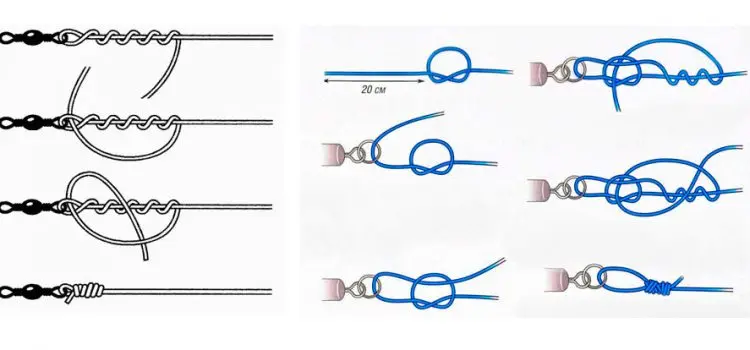 How to tie a swivel to the main line &#8211; 4 best ways