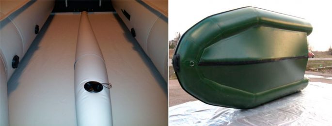 Inflatable boats for fishing: types and prices, the best manufacturers