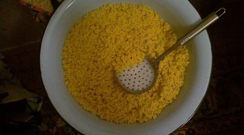 Lentil porridge