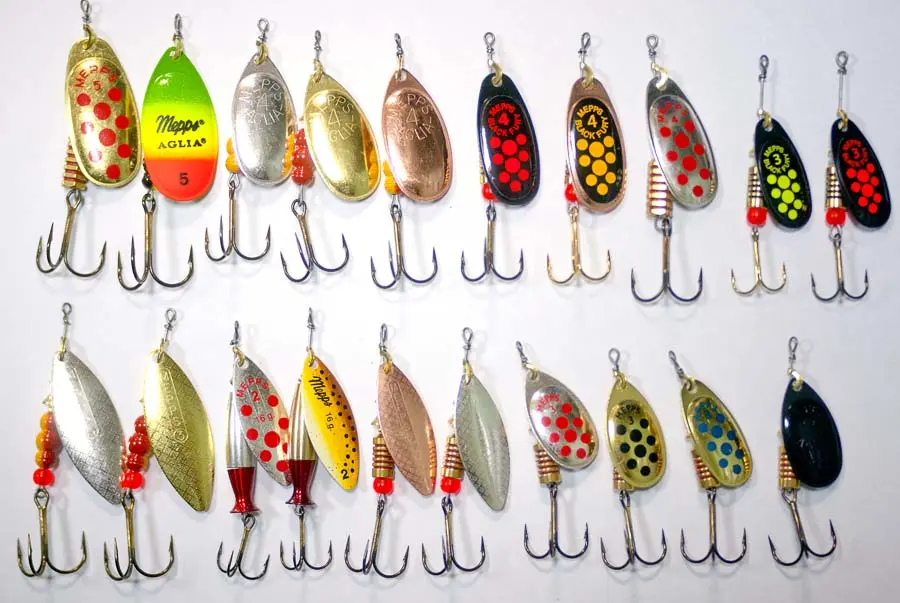 Lure fishing for pike