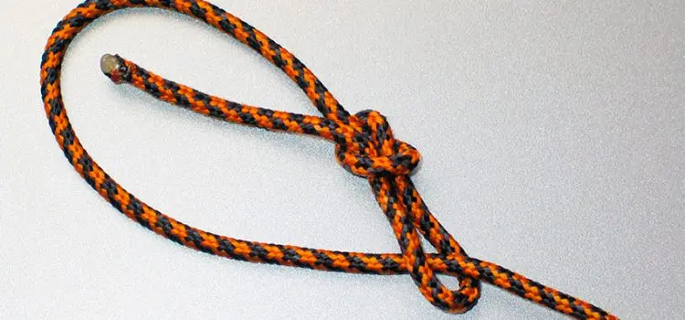 Nautical knot noose, how to tie a carabiner knot, diagram