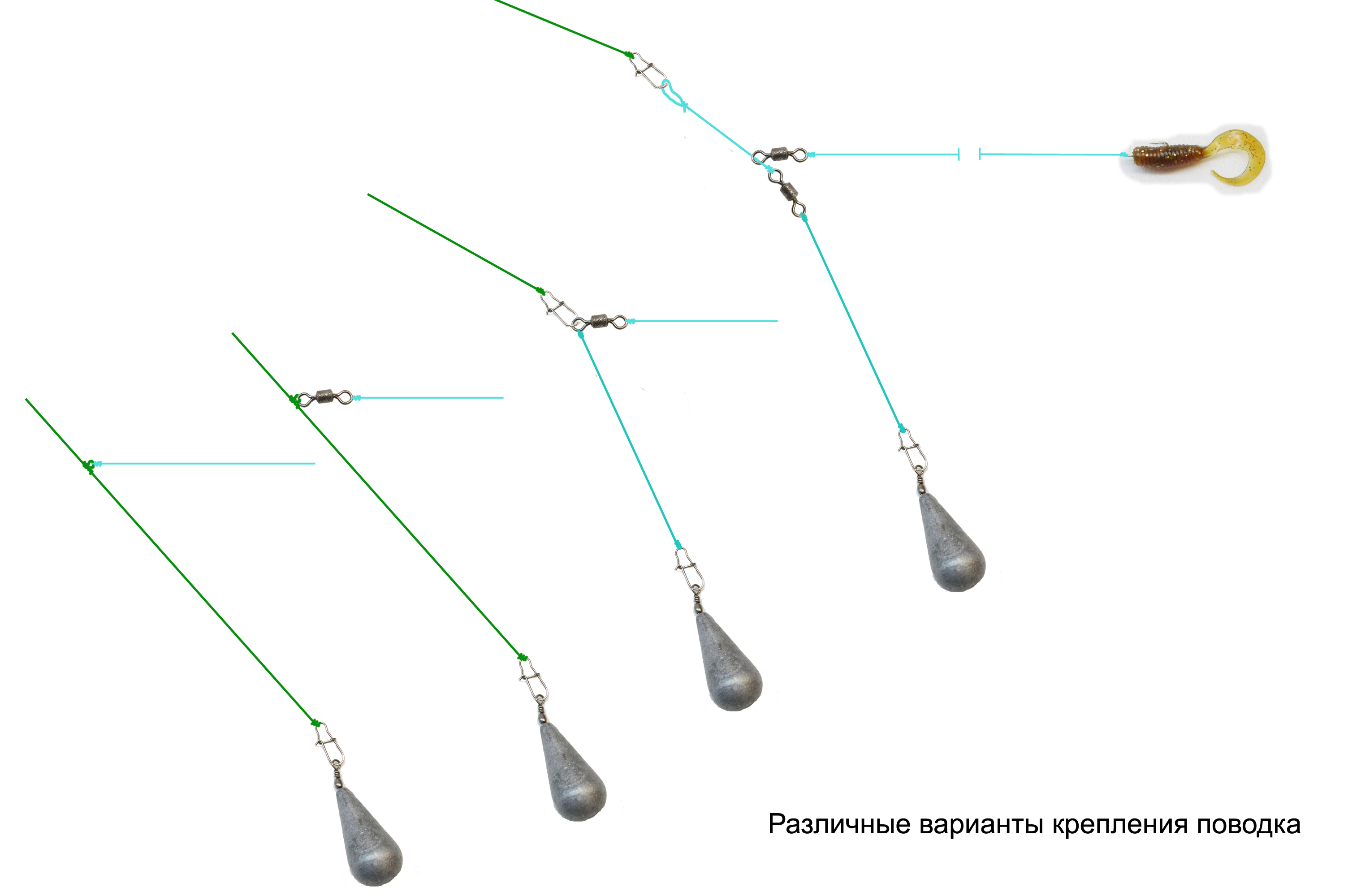 Pike fishing on a branch leash: installation methods, spinning fishing techniques