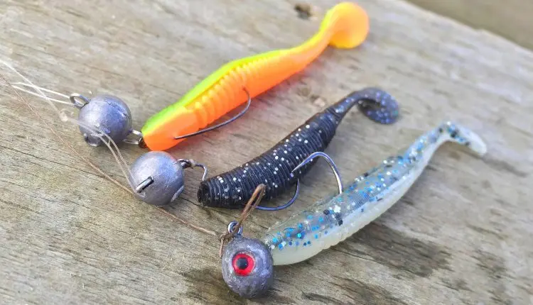 Pike fishing on a jig in autumn
